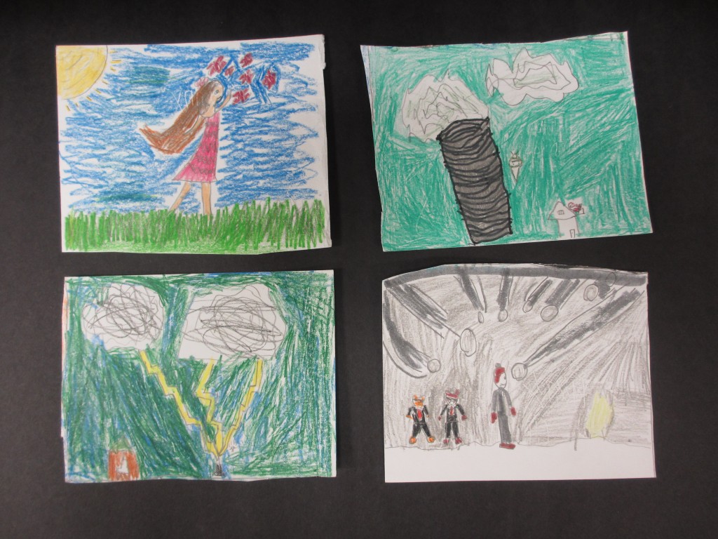 3rd Grade Weather Drawings