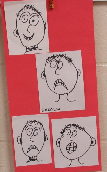 Kindergarten Expressive Faces