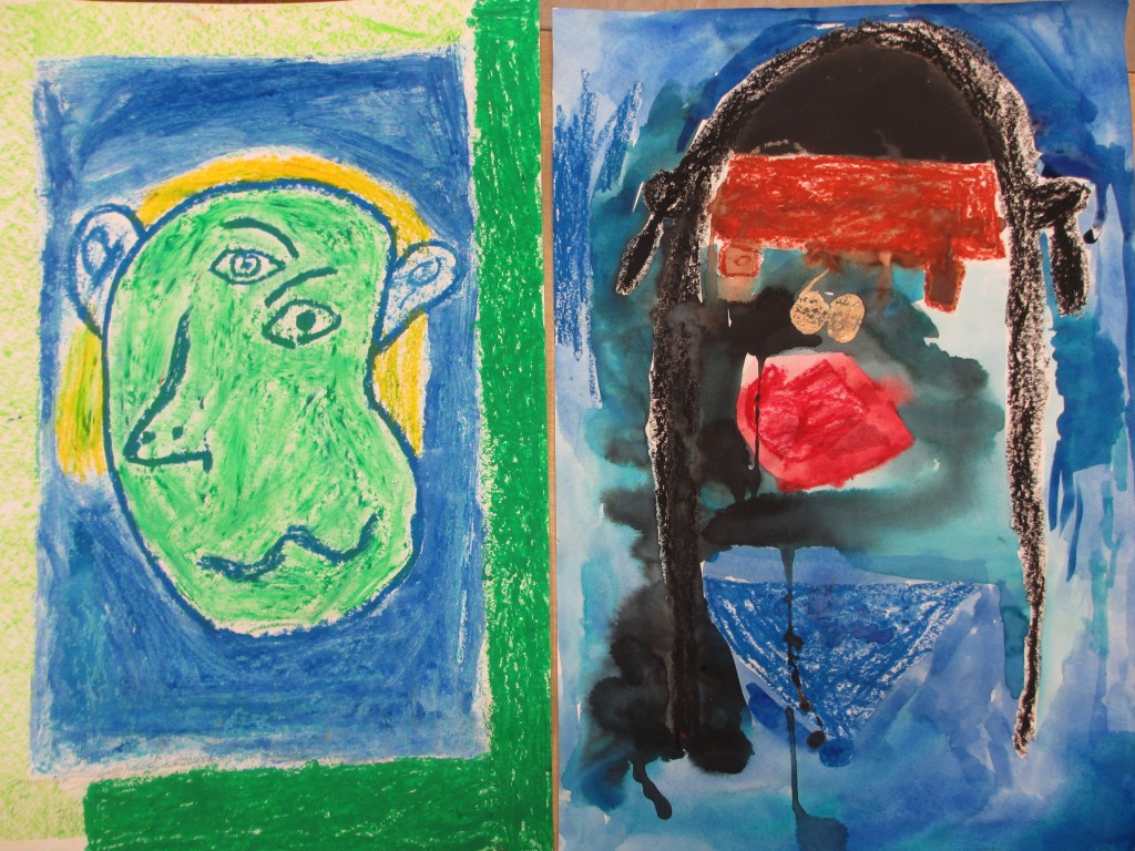 3rd Grade Picasso Portraits
