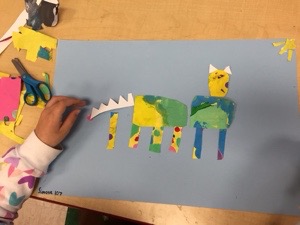 Kindergarten Eric Carle Collages